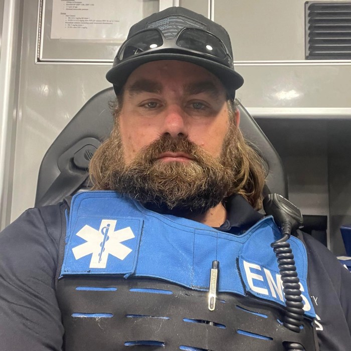 Kris in his EMS gear
